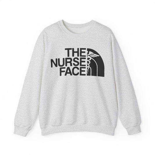 The Nurse Face Crewneck Sweatshirt