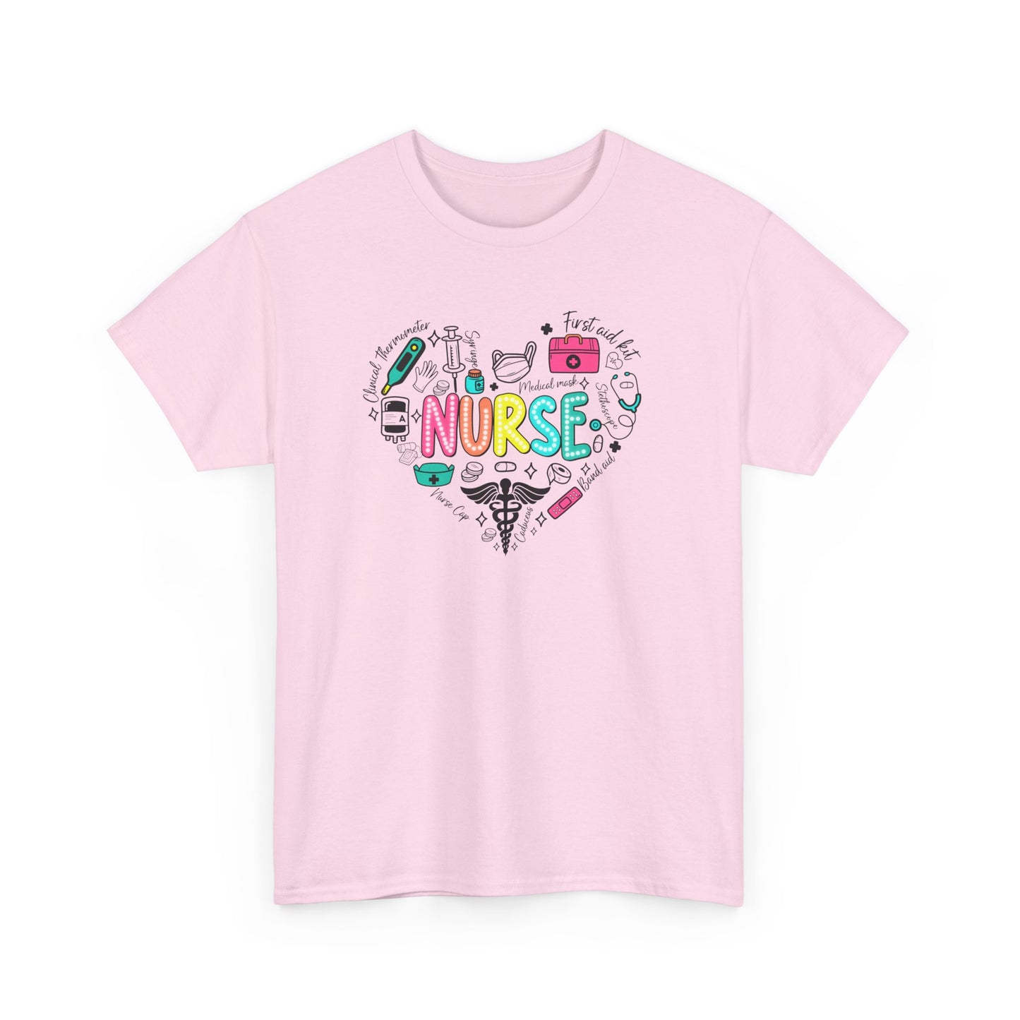 Nurse Heart Doodle Tee