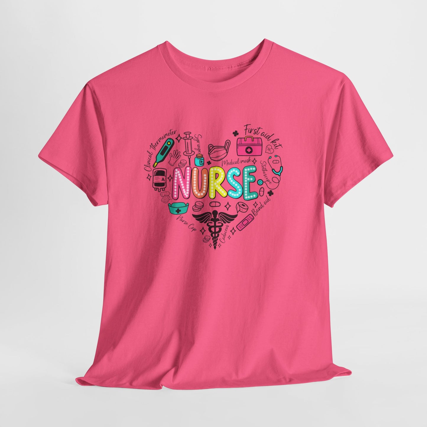 Nurse Heart Doodle Tee